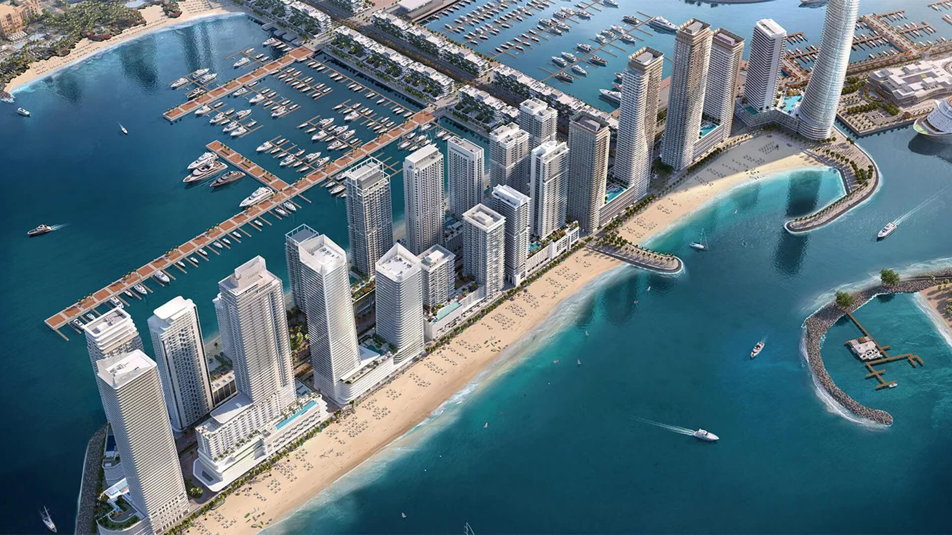 Buy Sea View 3 Bed Address The Bay Apartment In Emaar Beachfront_6