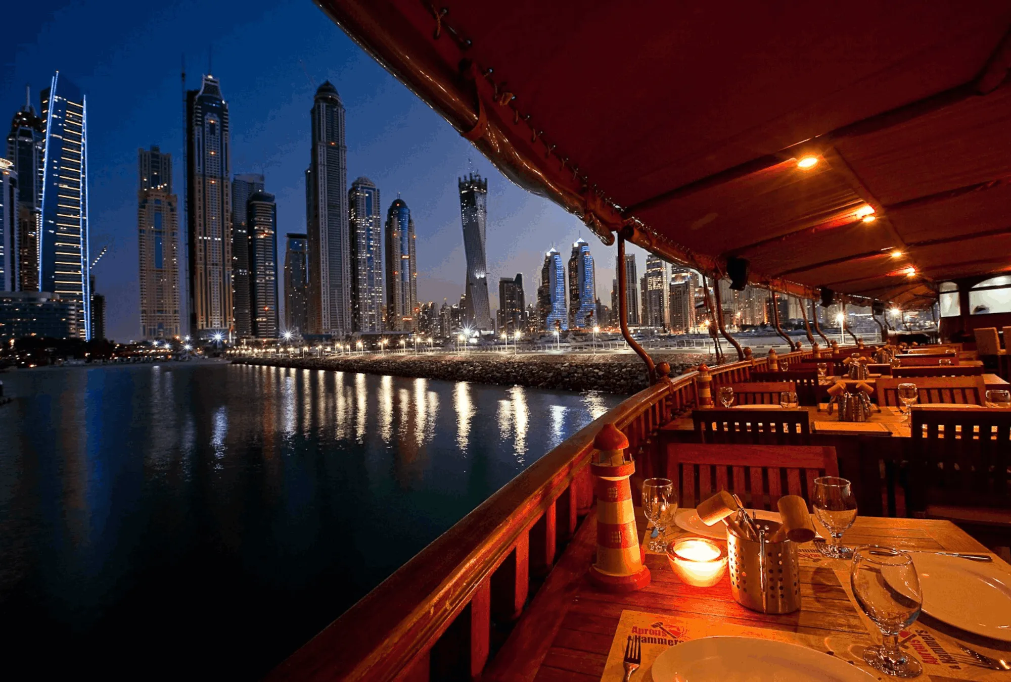Restaurants à la résidence Jumeirah Beach